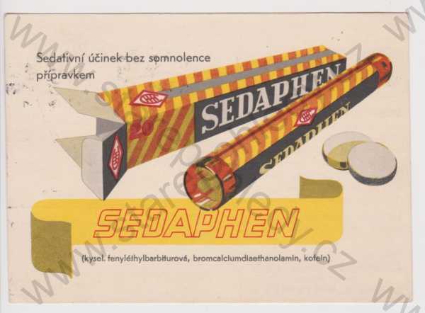  - Reklama - Sedaphen, velký formát, kolorovaná