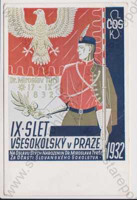  - IX. slet všesokolský Praha 1932