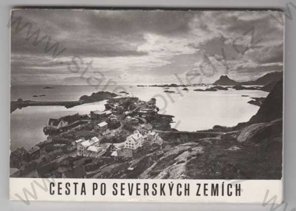  - Severské země, Album (12 pohlednic), Finsko, Bergen, Fjordy, Oslo, Dánsko, Kodaň, Helsinki, Stockholm, více foto na vyžádání