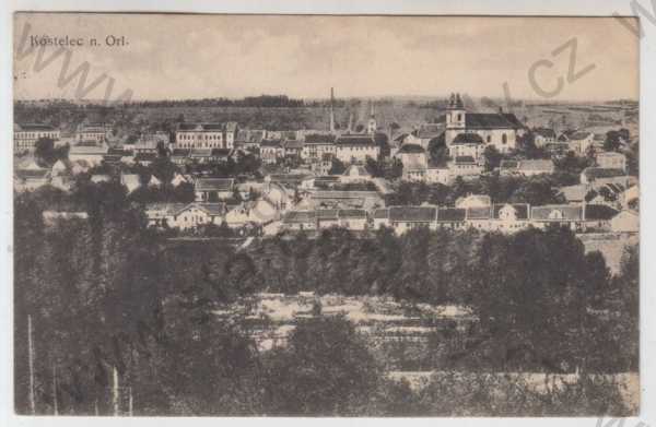 - Kostelec nad Orlicí (Rychnov nad Kněžnou), celkový pohled