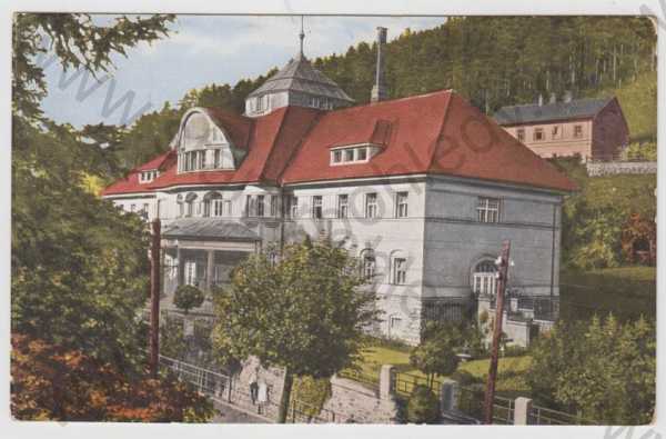  - Jáchymov (At. Joachimsthal) - Karlovy Vary, radiové lázně, kolorovaná