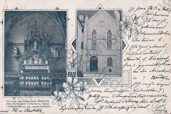  - Prachatice Prachatitz, kaple oltář, DA