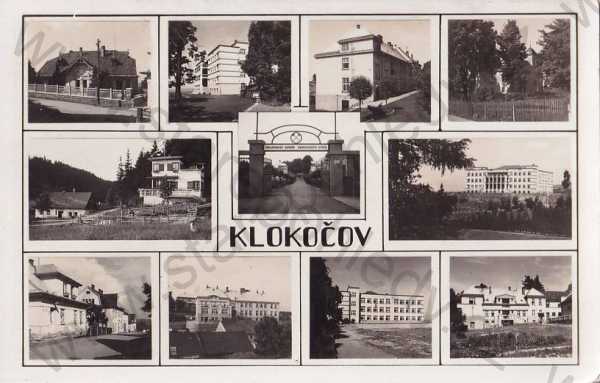 - Klokočov Vítkov Opava Troppau , různé záběry Masarykův domov hornických dítek, Grafo Čuda Holice