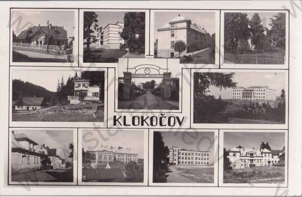  - Klokočov Vítkov Opava Troppau , různé záběry Masarykův domov hornických dítek, Grafo Čuda Holice