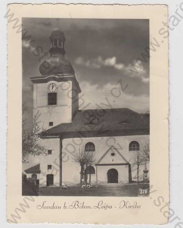  - Česká Lípa (Böhm. Leipa), Žandov, kostel