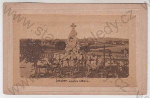  - Josefov, válečný hřbitov, plastická karta