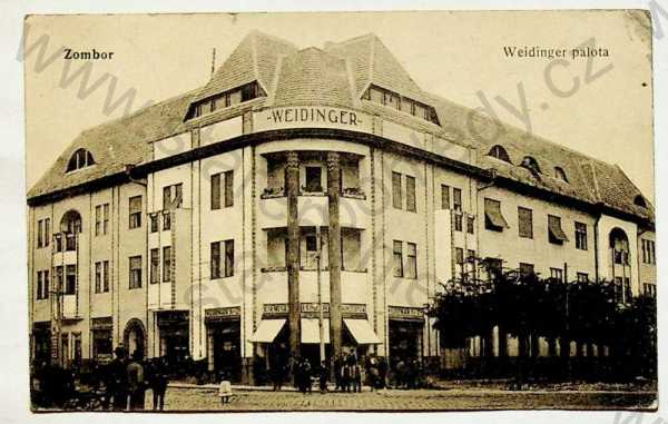  - Slovensko, Zombor (Velký Krtíš), Weidinger palota