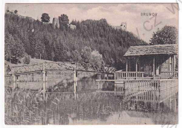  - Brumov - zřícenina, most