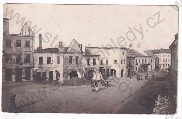  - Vyškov po požáru 1917