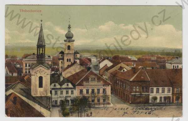  - Třebechovice (Hradec Králové), část města, kolorovaná