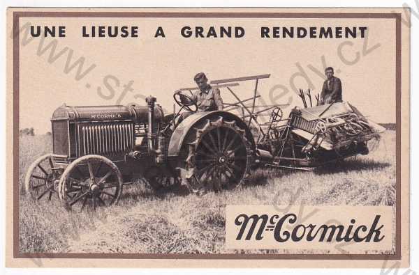  - Reklama McCormick traktor