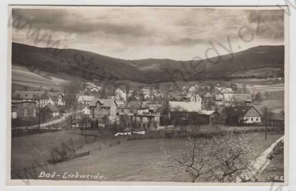  - Lázně Libverda (Bad Liebwerda) - Liberec, celkový pohled