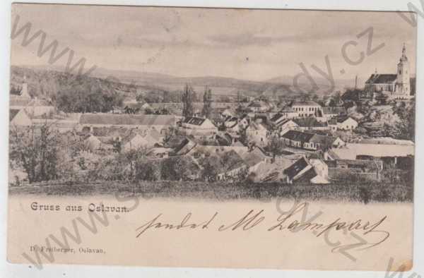  - Oslavany (Oslavan) - Brno venkov, celkový pohled, DA