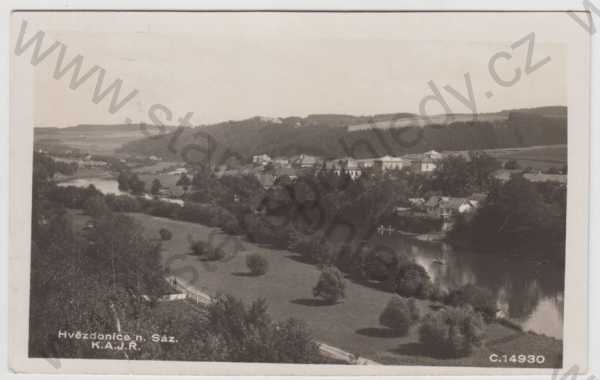  - Hvězdonice nad Sázavou (Benešov), celkový pohled, Foto-Fon Praha