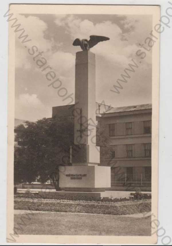  - Pardubice, pomník, socha