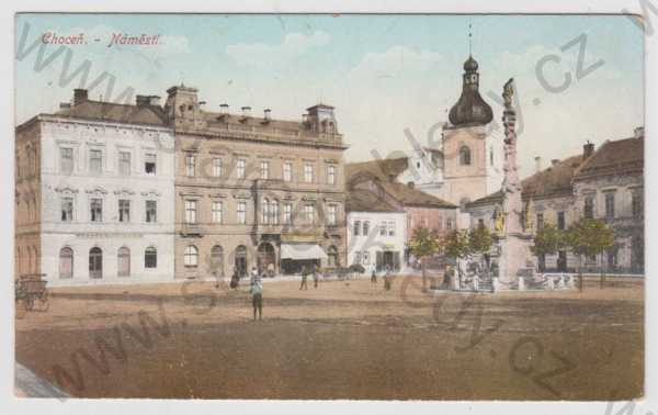  - Choceň (Ústí nad Orlicí), náměstí, kolorovaná