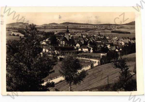  - Kaplice, Český Krumlov, celkový pohled, ORBIS