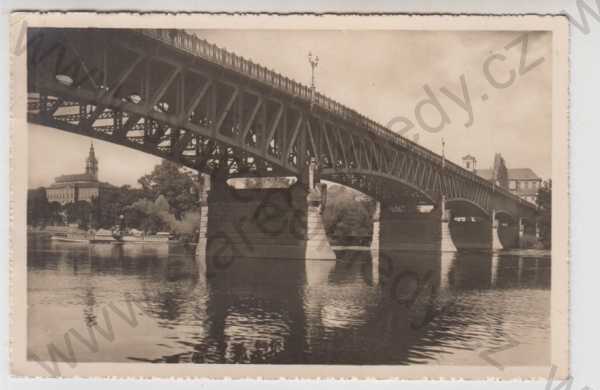  - Litoměřice (Leitmeritz), řeka, most