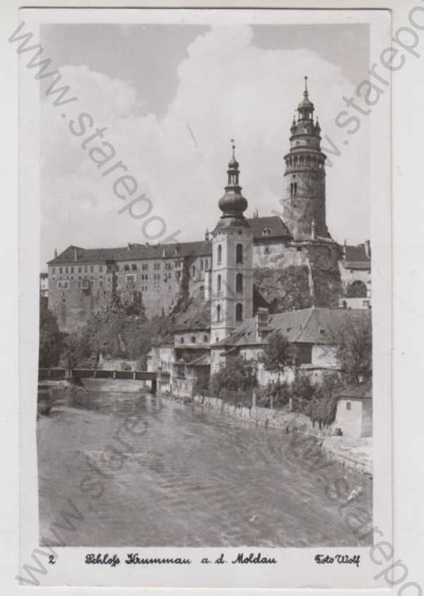  - Český Krumlov (Krummau), zámek, foto J. Wolf