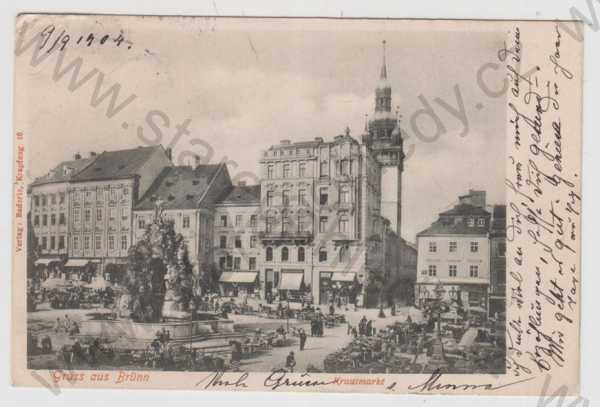  - Brno (Brünn), náměstí, trh, DA