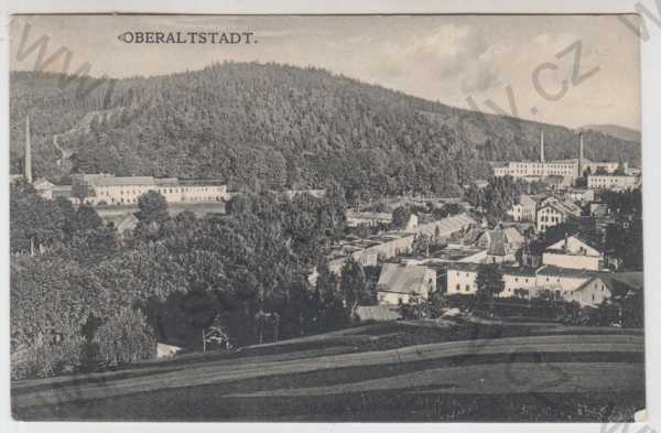 - Hosrní Staré Město (Oberalstadt) - Trutnov, částečný záběr města
