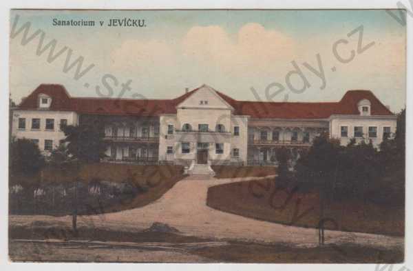  - Jevíčko (Svitavy), sanatorium, kolorovaná