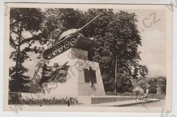  - Ostrava, Památník osvobození, tank