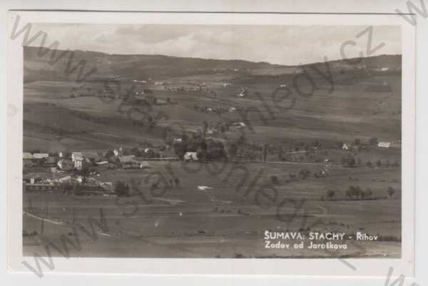  - Stachy na Šumavě (Prachatice), celkový pohled, Fototypia-Vyškov