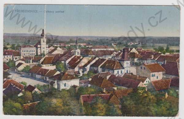  - Třebechovice (Hradec Králové), celkový pohled, kolorovaná