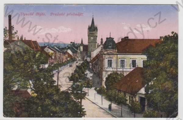  - Vysoké Mýto (Ústí nad Orlicí), Pražské předměstí, kolorovaná