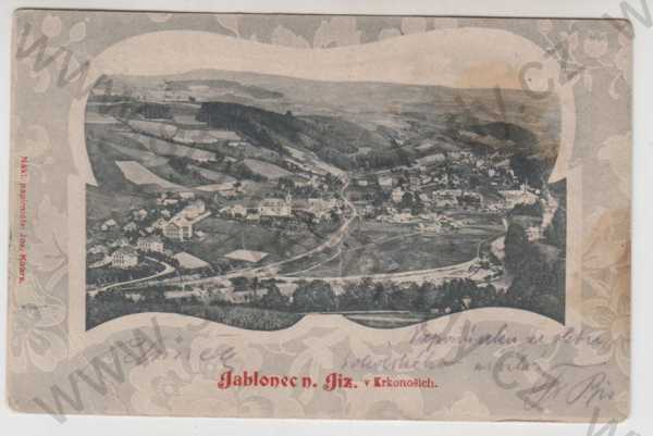  - Jablonec nad Jizerou (Semily), celkový pohled, Krkonoše, DA