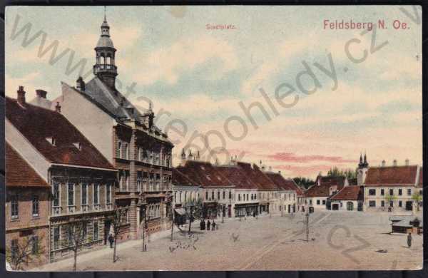  - Valtice (Feldsberg), Břeclav, barevná, náměstí