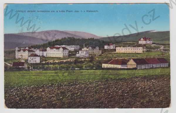  - Klatovy, nemocnice, kolorovaná
