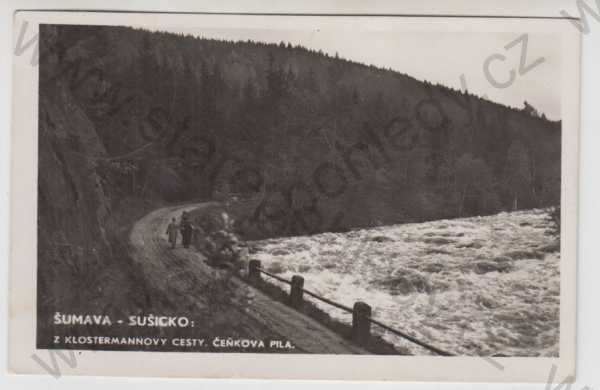  - Sušicko (Klatovy), Klostermannova cesta, Čeňkova pila, Šumava