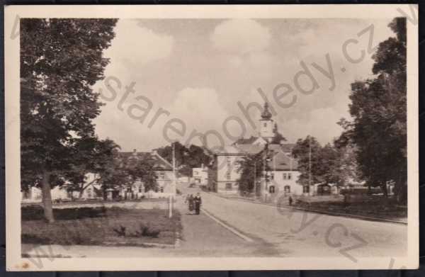  - Podbořany (Louny), náměstí Sovětské armády, kostel