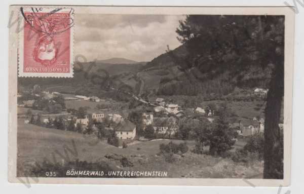 - Rejštejn (Unterreichenstein) - Klatovy, celkový pohled, Šumava
