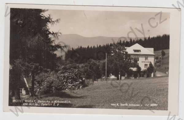  - Benecko (Semily), Hotel Kubát, Krkonoše, Foto-fon