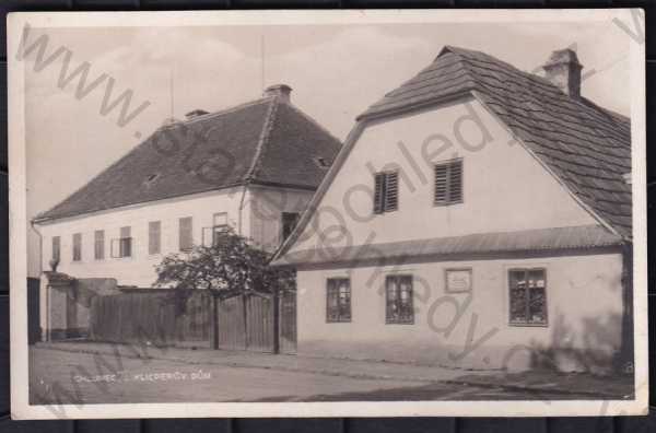  - Chlumec nad Cidlinou (Hradec Králové), Klicperův dům, celkový pohled
