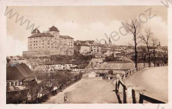  - Mladá Boleslav, částečný záběr města, hrad