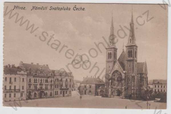  - Ostrava - Přívoz, Náměstí Svatopluka Čecha, kostel