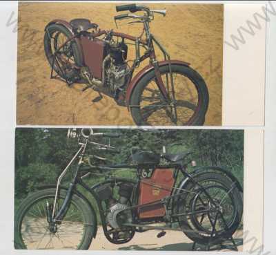  - 2x Motocykl, Laurin a Klement RYP CCR (1904), Laurin a Klement 