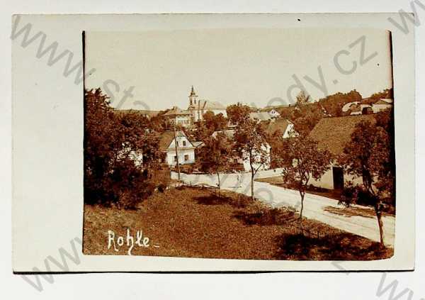  - Rohle - celkový pohled, kostel