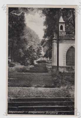 - Krnov (Jägerndorf) - Bruntál, Burgberg, schody, kaple
