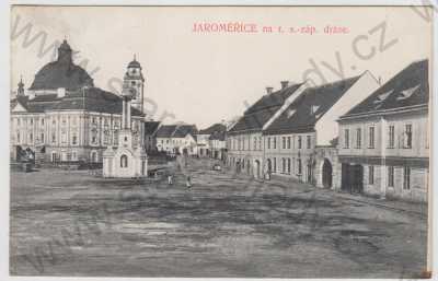  - Jaroměřice nad Rokytnou (Třebíč), chrám, náměstí