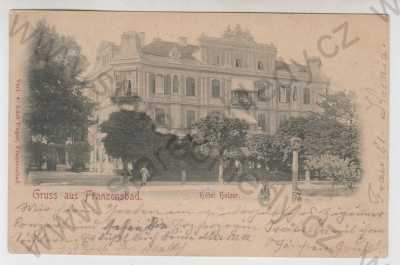  - Františkovy lázně (Franzensbad) - Cheb, hotel, DA