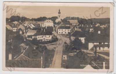  - Nové Hrady (Grtazen) - České Budějovice, celkový pohled, Šumava, foto J. Wolf