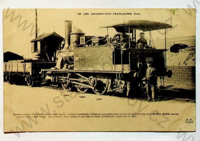  - Vlaky - francouzská lokomotiva