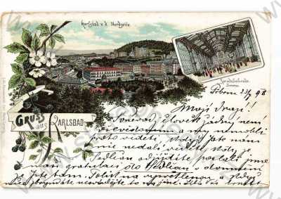  - Karlovy Vary, koláž, více záběrů, DA