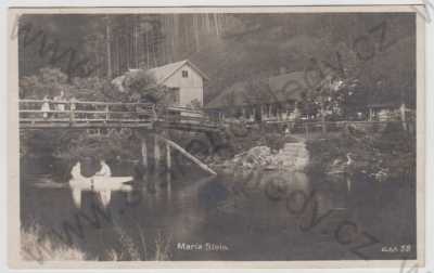  - Odry (Nový Jičín), Maria Stein, most, řeka, loď