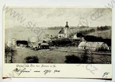  - Dolní Olešnice - celkový pohled, kostel, DA